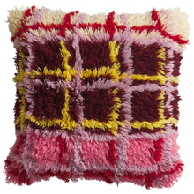Load image into Gallery viewer, Karina Shag Cushion | Rosewood
