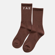 Load image into Gallery viewer, Chocolate FAR MER. Boot Socks
