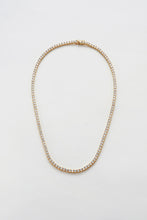 Load image into Gallery viewer, Dani Tennis Necklace | Gold || Zafino

