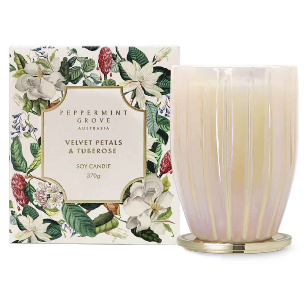 Velvet Petals & Tuberose Ltd Ed Soy Candle 370g