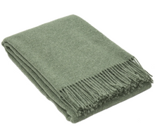 Load image into Gallery viewer, Brighton NZ Wool Throw | Sage
