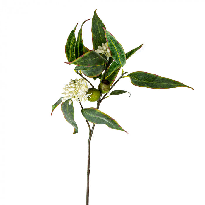 Fauxliage -  Eucalyptus Flower Spray