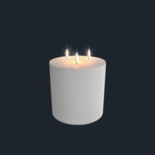Load image into Gallery viewer, Flameless Candle | Nordic White | Triple Wick
