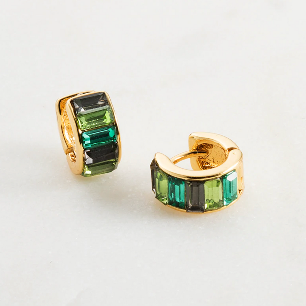 Kira Earring in Emerald by ZAFINO at Unearthed Homewares