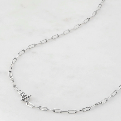 Aireys necklace in silver by Zafino at Unearthed Homewares