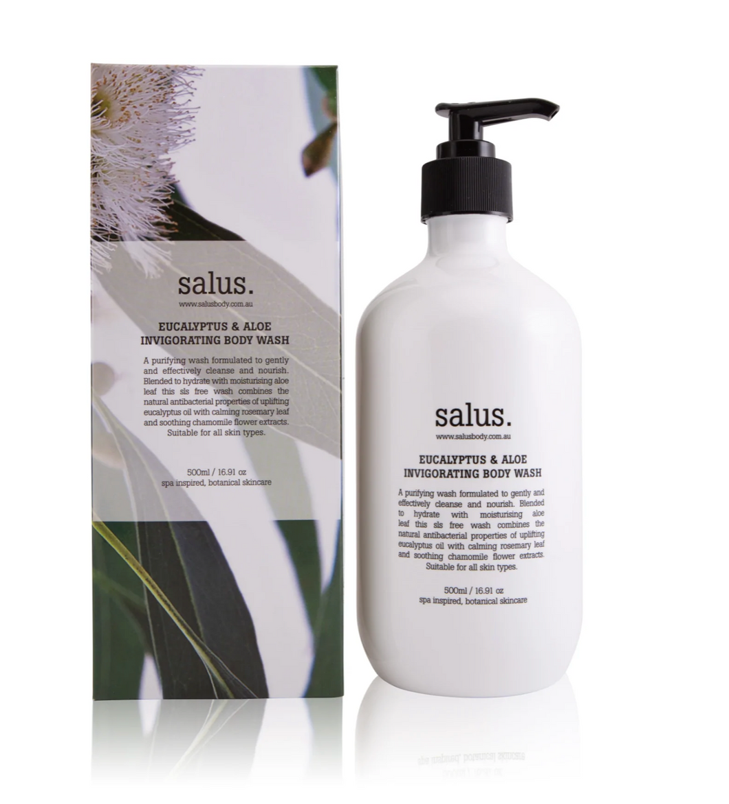 SALUS - Eucalyptus and Aloe Invigorating Body Wash