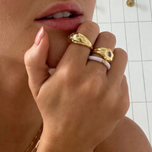 Load image into Gallery viewer, Brighton Lilac Ring- Gold|| Zafino
