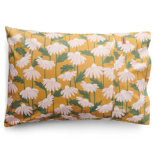 Load image into Gallery viewer, Daisy Mustard pillowcase set by kip n co
