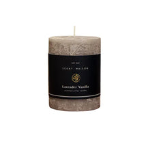 Load image into Gallery viewer, Maison Pillar Candle | Lavender + Vanilla

