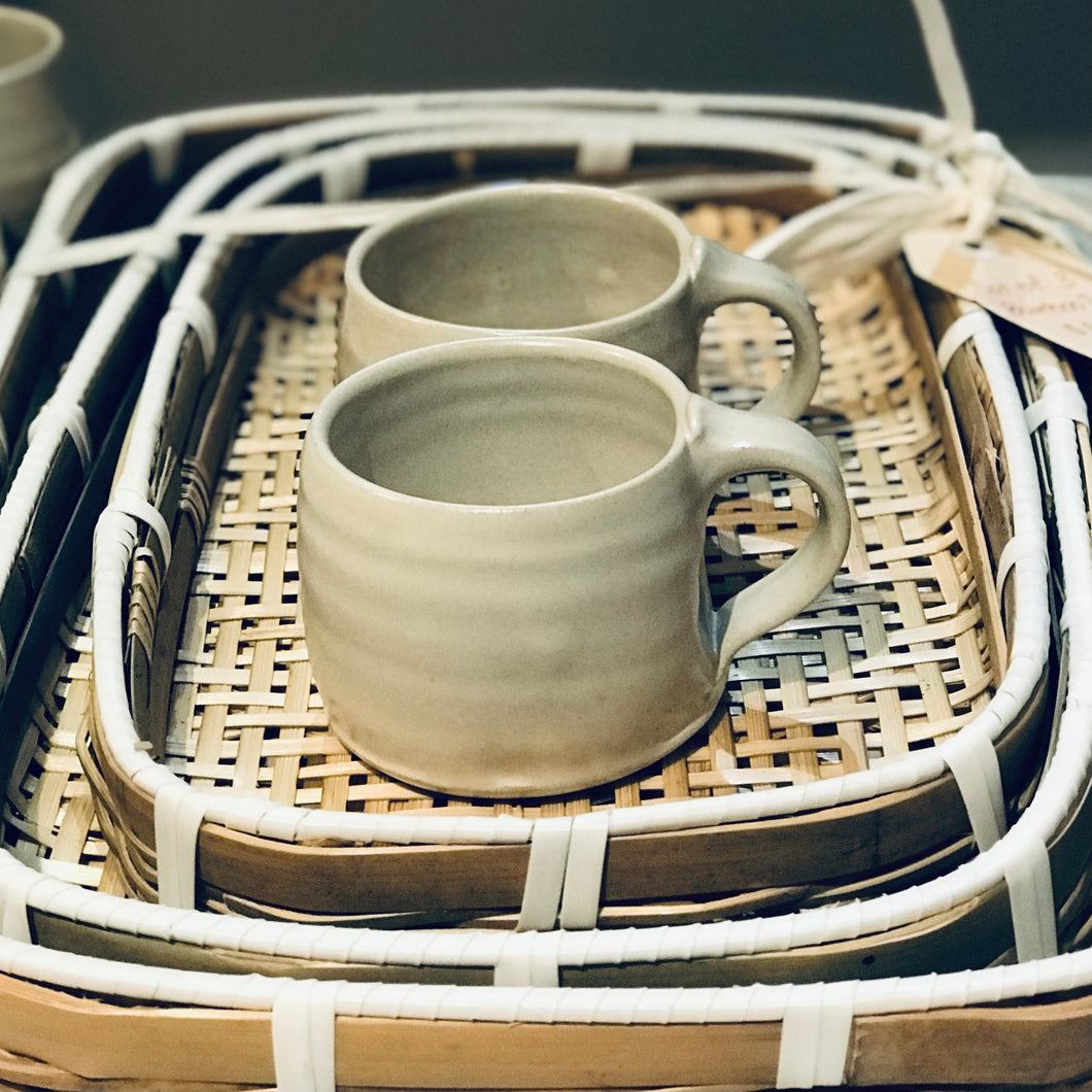 Handmade Pottery Mugs | Off White