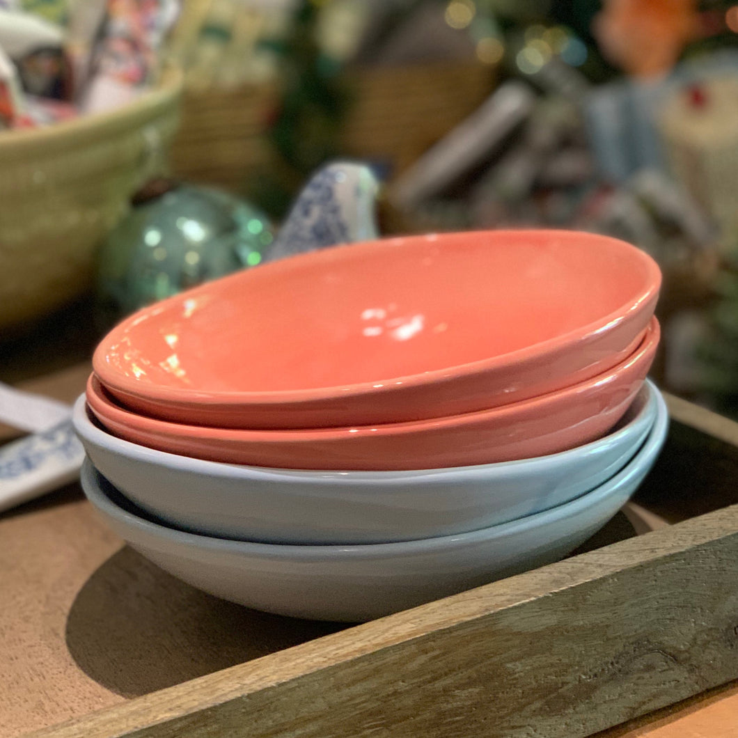 Oval Sharing Bowl - Flamingo | Batch Ceramics