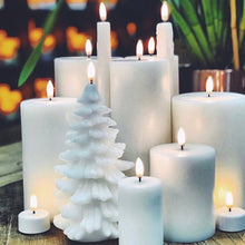 Load image into Gallery viewer, Flameless Candle | Nordic White | Pillar

